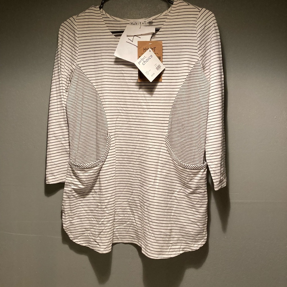 NWT habitat striped shirt size xs